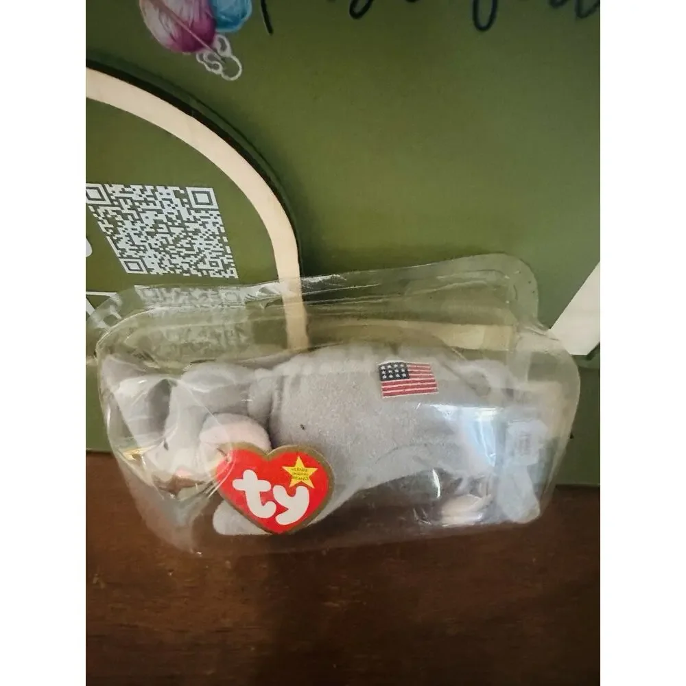 Ty Beanie Babies Teenie Beanie Babies Righty the Elephant, McDonalds
